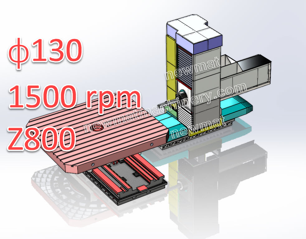 TK65 Table Type  Boring Mill | CNC boring and milling machine equipment